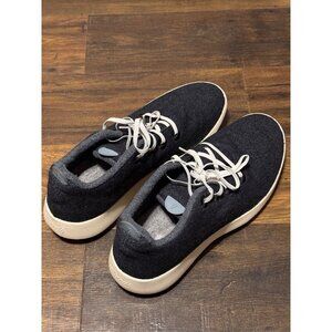 Men's Siz3 14 Allbirds Dark Blue Merino Wool Running Shoes EUC